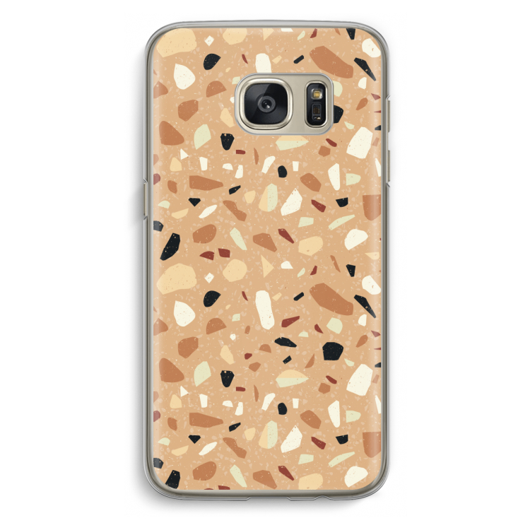 Terrazzo N°17: Samsung Galaxy S7 Transparant Hoesje