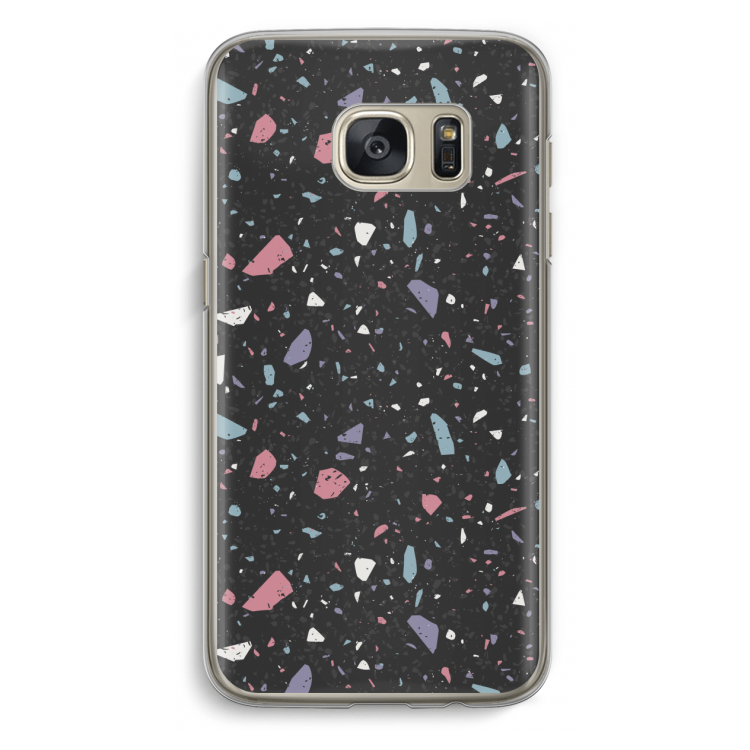 Terrazzo N°16: Samsung Galaxy S7 Transparant Hoesje