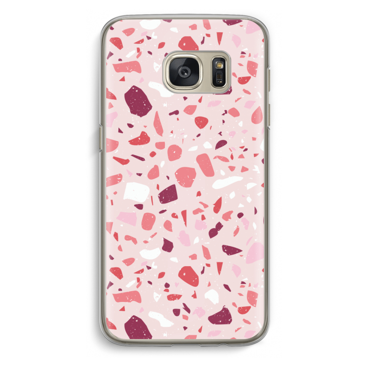 Terrazzo N°15: Samsung Galaxy S7 Transparant Hoesje