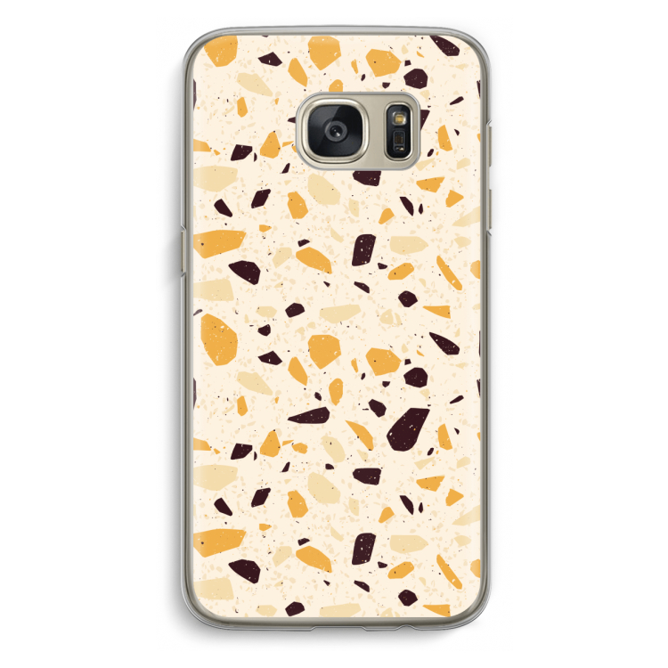 Terrazzo N°13: Samsung Galaxy S7 Transparant Hoesje