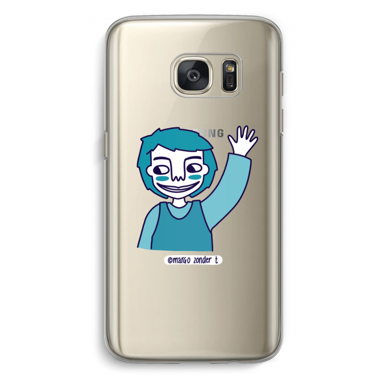 Zwaai: Samsung Galaxy S7 Transparant Hoesje