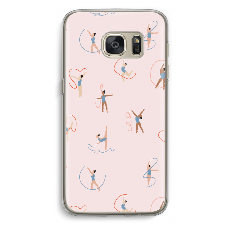 Dancing #3: Samsung Galaxy S7 Transparant Hoesje