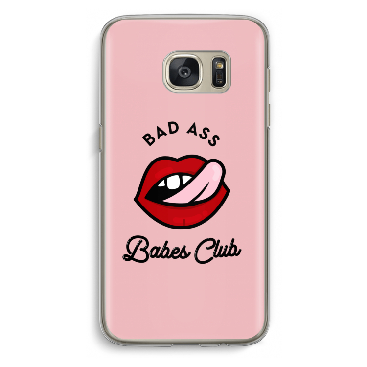 Badass Babes Club: Samsung Galaxy S7 Transparant Hoesje