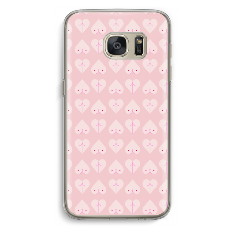Ass 'n Titties: Samsung Galaxy S7 Transparant Hoesje