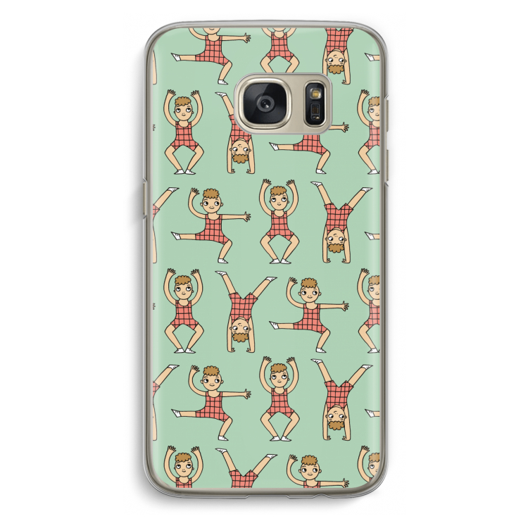 Gymboys: Samsung Galaxy S7 Transparant Hoesje