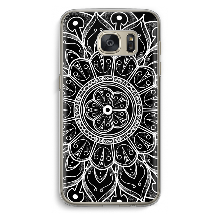 Roses Are Red: Samsung Galaxy S7 Transparant Hoesje