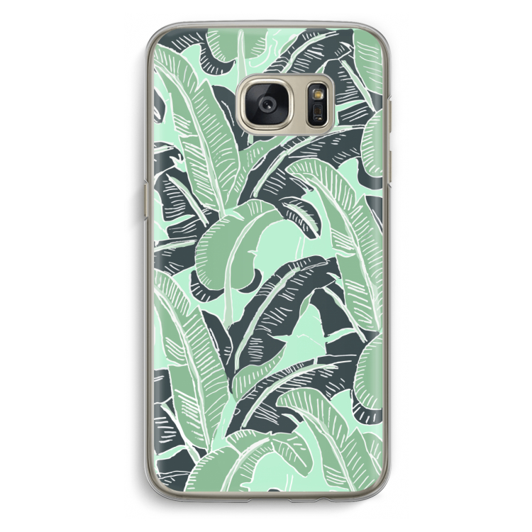 This Sh*t Is Bananas: Samsung Galaxy S7 Transparant Hoesje