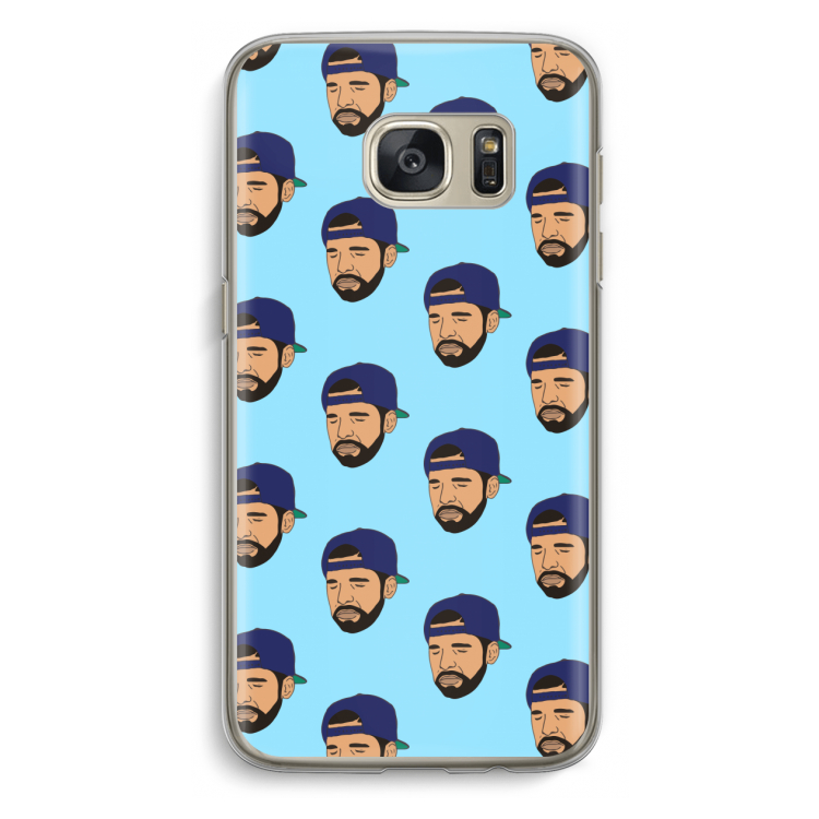 Drake Away: Samsung Galaxy S7 Transparant Hoesje