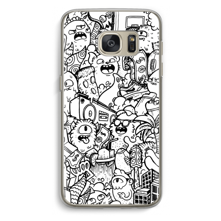 Vexx City #2: Samsung Galaxy S7 Transparant Hoesje