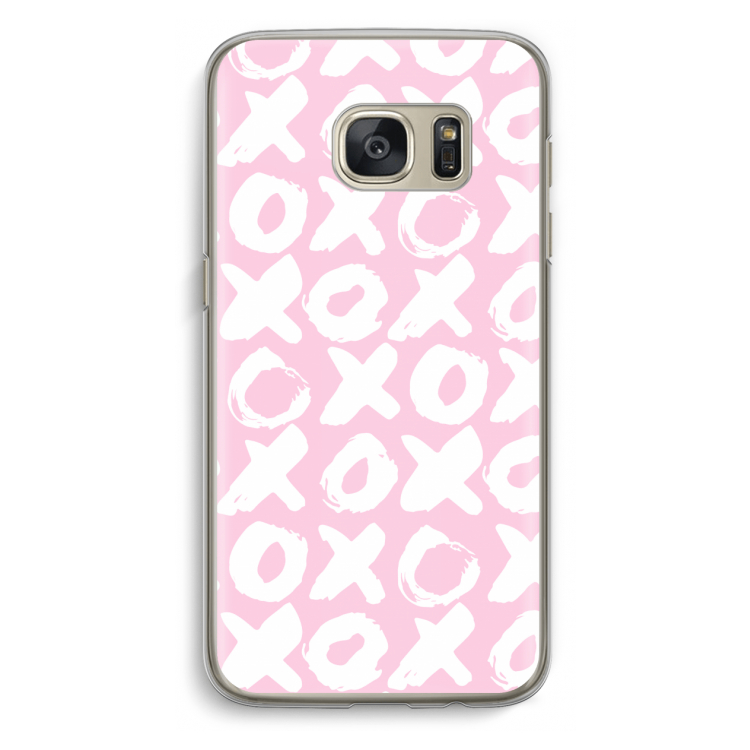 XOXO: Samsung Galaxy S7 Transparant Hoesje