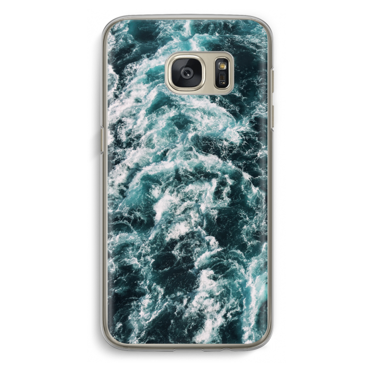 Zee golf: Samsung Galaxy S7 Transparant Hoesje