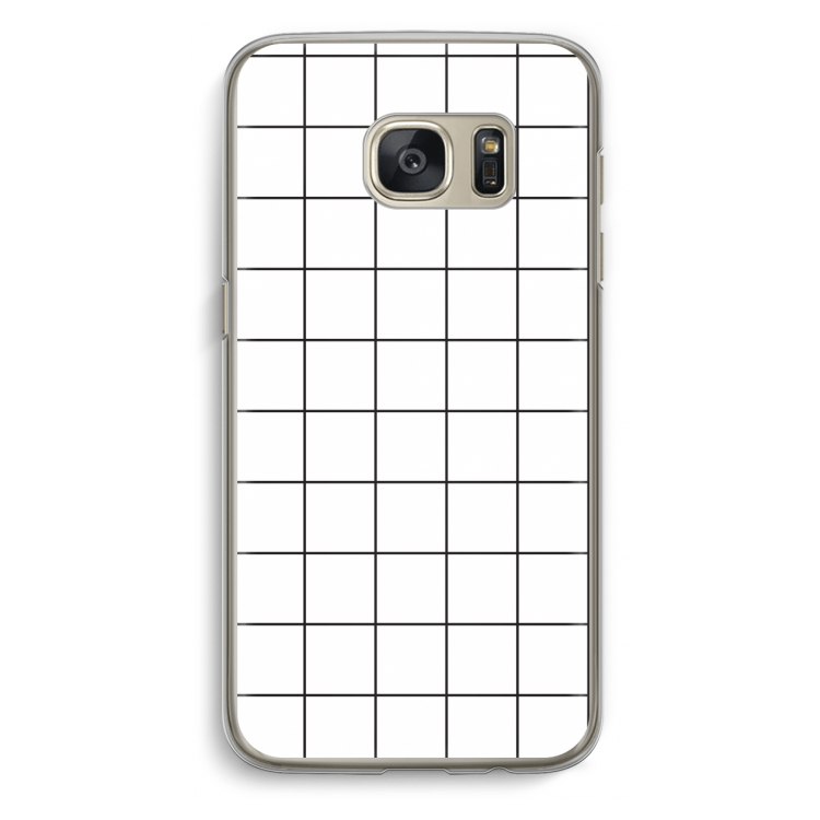 Rooster: Samsung Galaxy S7 Transparant Hoesje