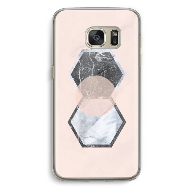 Creatieve toets: Samsung Galaxy S7 Transparant Hoesje