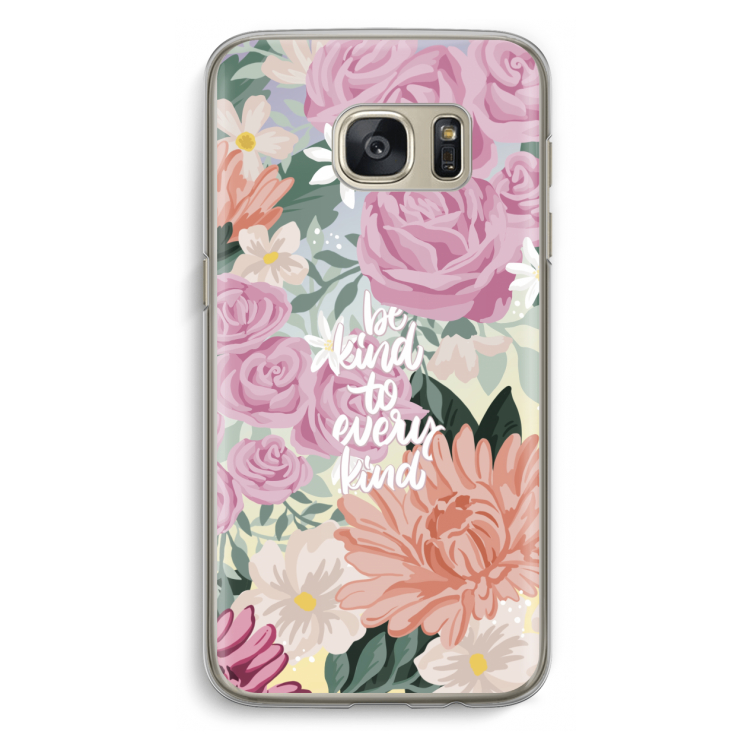 Kindness matters: Samsung Galaxy S7 Transparant Hoesje
