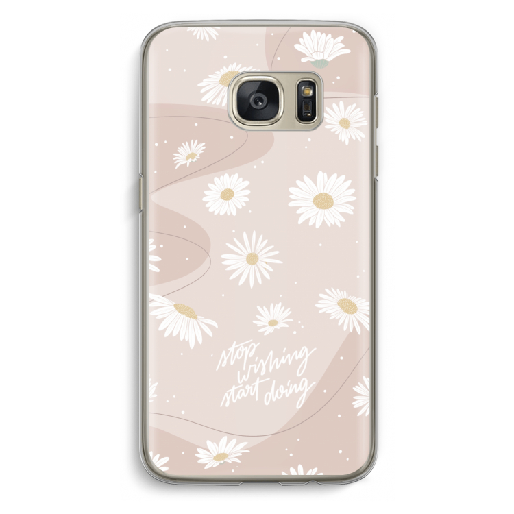 Daydreaming becomes reality: Samsung Galaxy S7 Transparant Hoesje