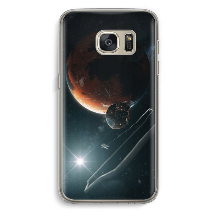 Mars Renaissance: Samsung Galaxy S7 Transparant Hoesje