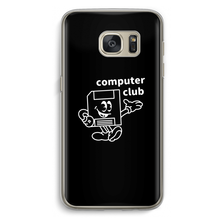 Floppyhead: Samsung Galaxy S7 Transparant Hoesje