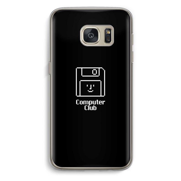Hello: Samsung Galaxy S7 Transparant Hoesje