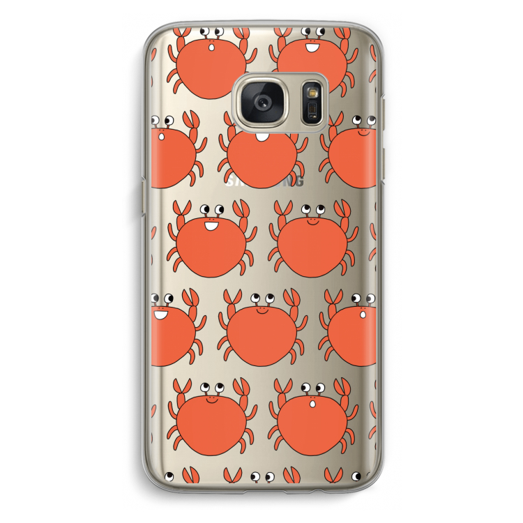 Krab: Samsung Galaxy S7 Transparant Hoesje