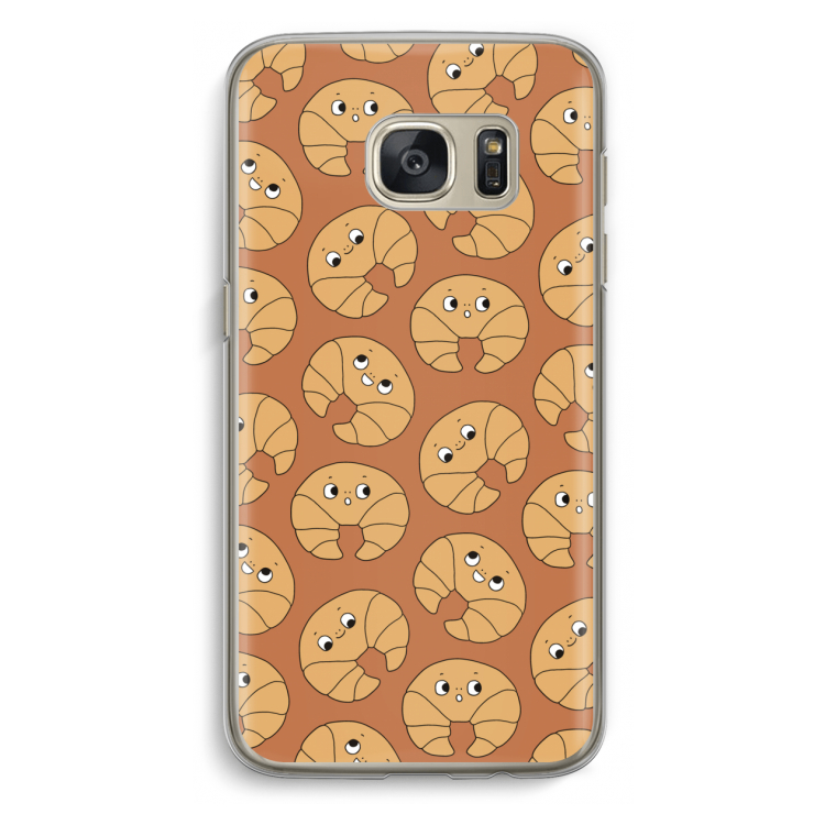 Croissant: Samsung Galaxy S7 Transparant Hoesje