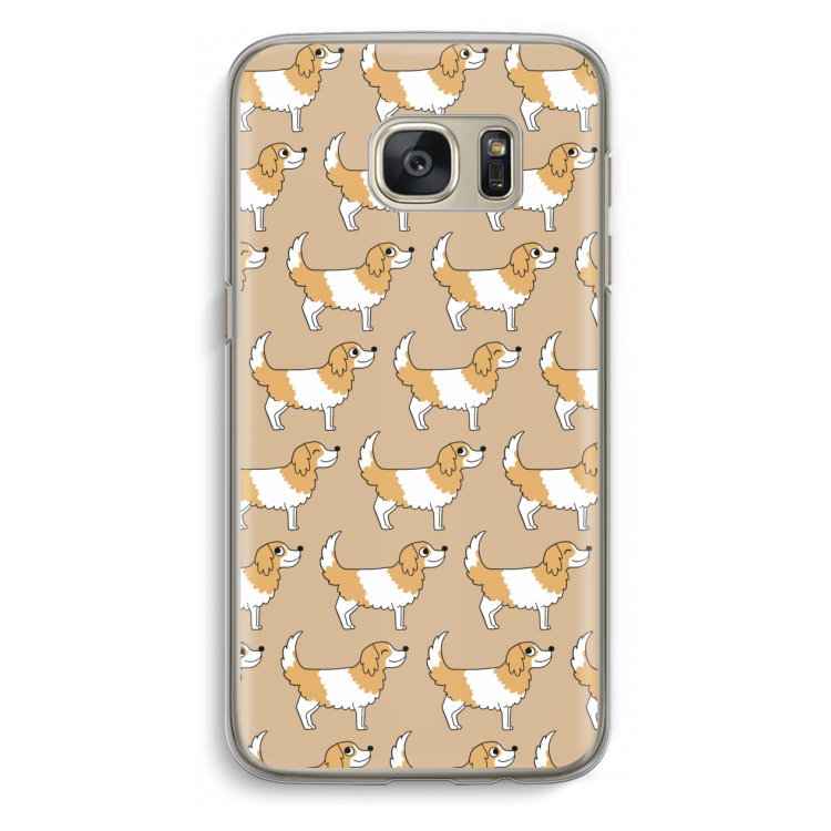 Doggy: Samsung Galaxy S7 Transparant Hoesje