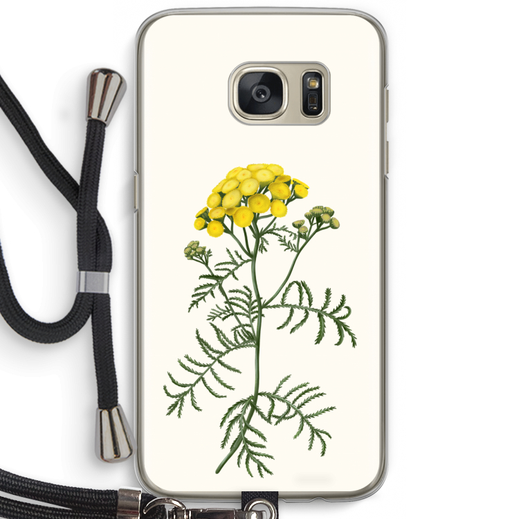 Tansy: Samsung Galaxy S7 Transparant Hoesje met koord