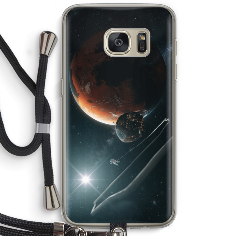 Mars Renaissance: Samsung Galaxy S7 Transparant Hoesje met koord
