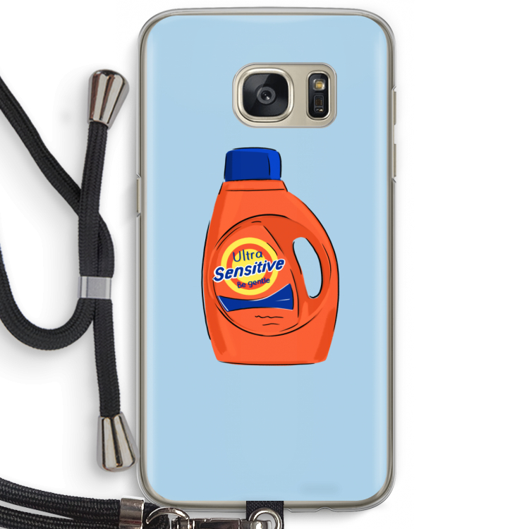 Ultra Sensitive: Samsung Galaxy S7 Transparant Hoesje met koord