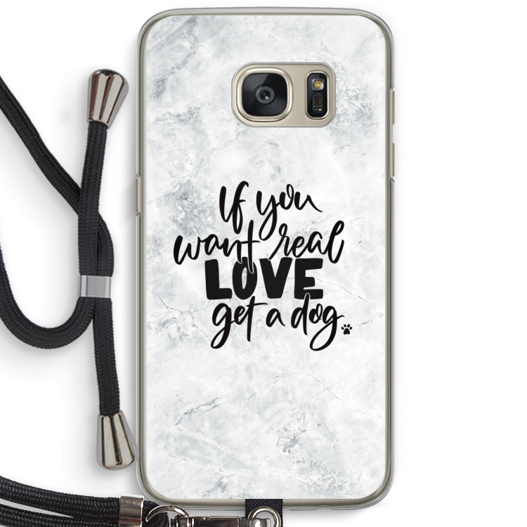 Partner in crime: Samsung Galaxy S7 Transparant Hoesje met koord