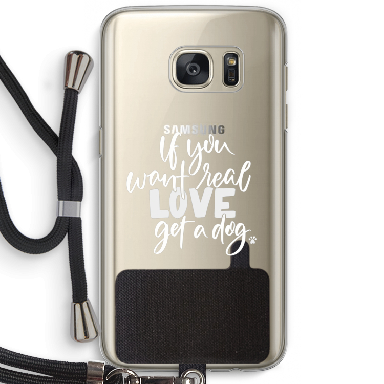 Partner in crime: Samsung Galaxy S7 Transparant Hoesje met koord
