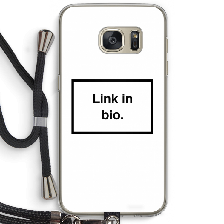 Link in bio: Samsung Galaxy S7 Transparant Hoesje met koord