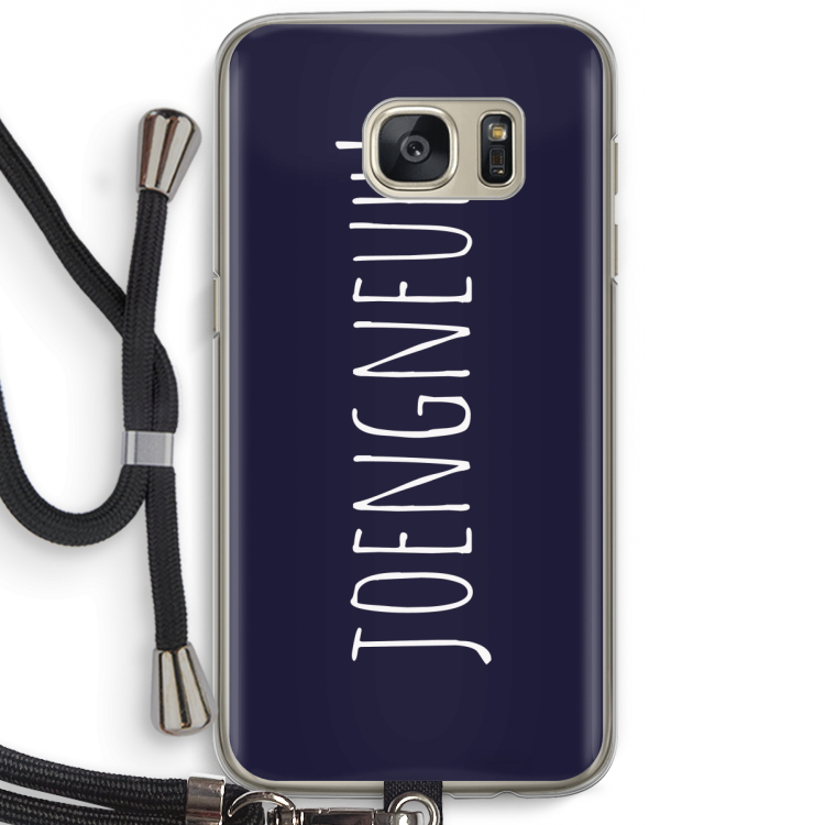 Joengneuh!: Samsung Galaxy S7 Transparant Hoesje met koord