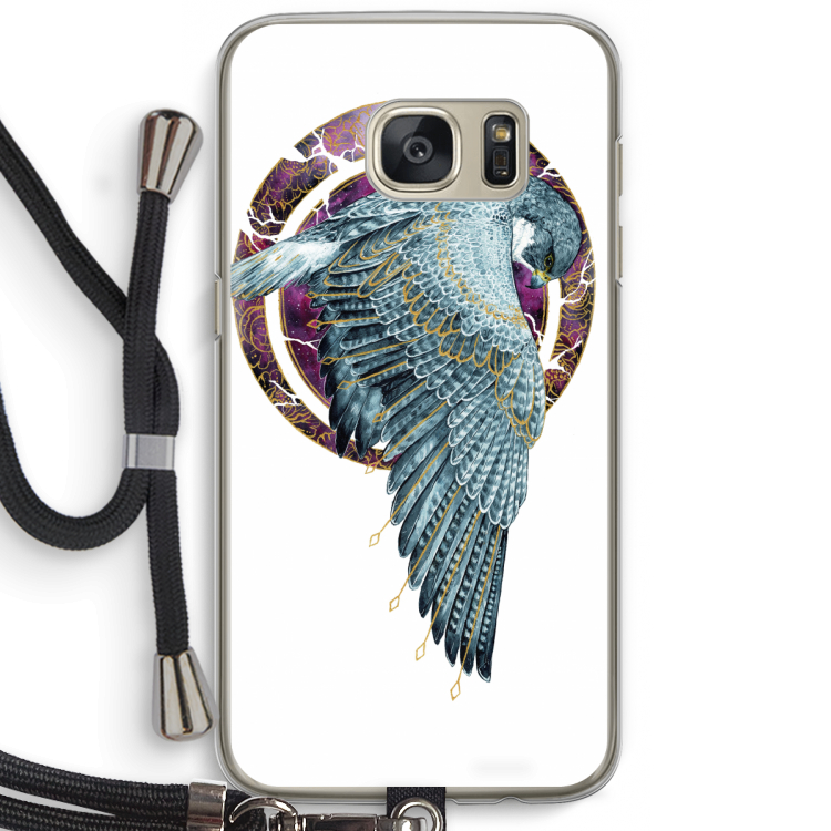 Golden Falcon: Samsung Galaxy S7 Transparant Hoesje met koord