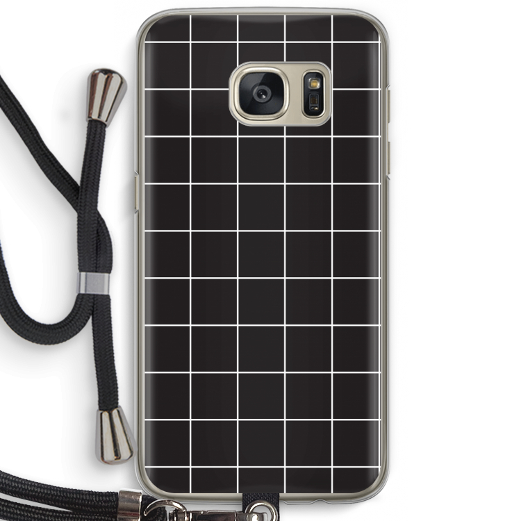 Rooster 2: Samsung Galaxy S7 Transparant Hoesje met koord