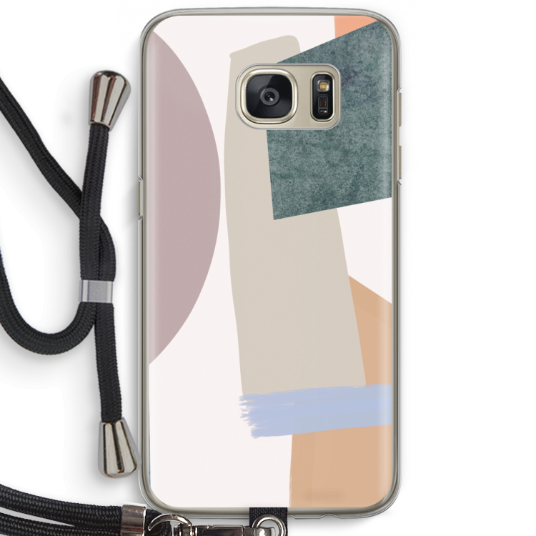 Lindo: Samsung Galaxy S7 Transparant Hoesje met koord
