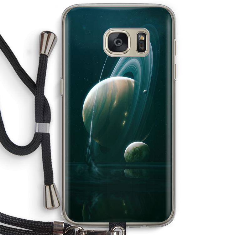 Mercurius: Samsung Galaxy S7 Transparant Hoesje met koord