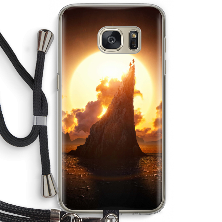 Children of the Sun: Samsung Galaxy S7 Transparant Hoesje met koord