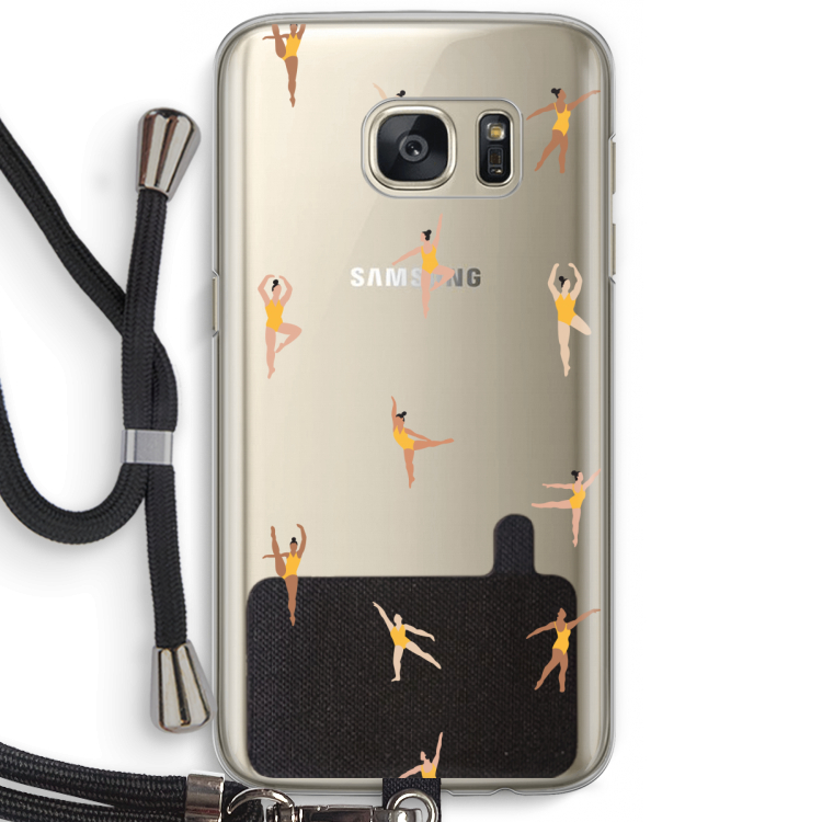 Dans #2: Samsung Galaxy S7 Transparant Hoesje met koord
