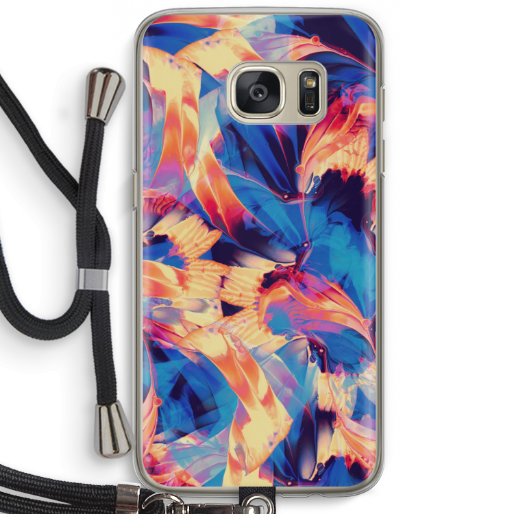Tuesday Night: Samsung Galaxy S7 Transparant Hoesje met koord