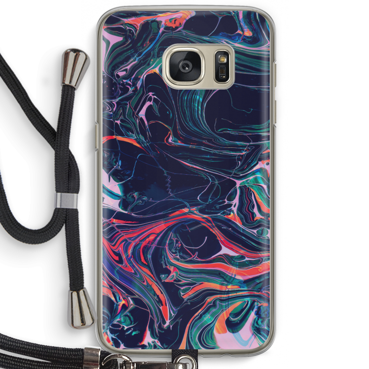Light Years Beyond: Samsung Galaxy S7 Transparant Hoesje met koord