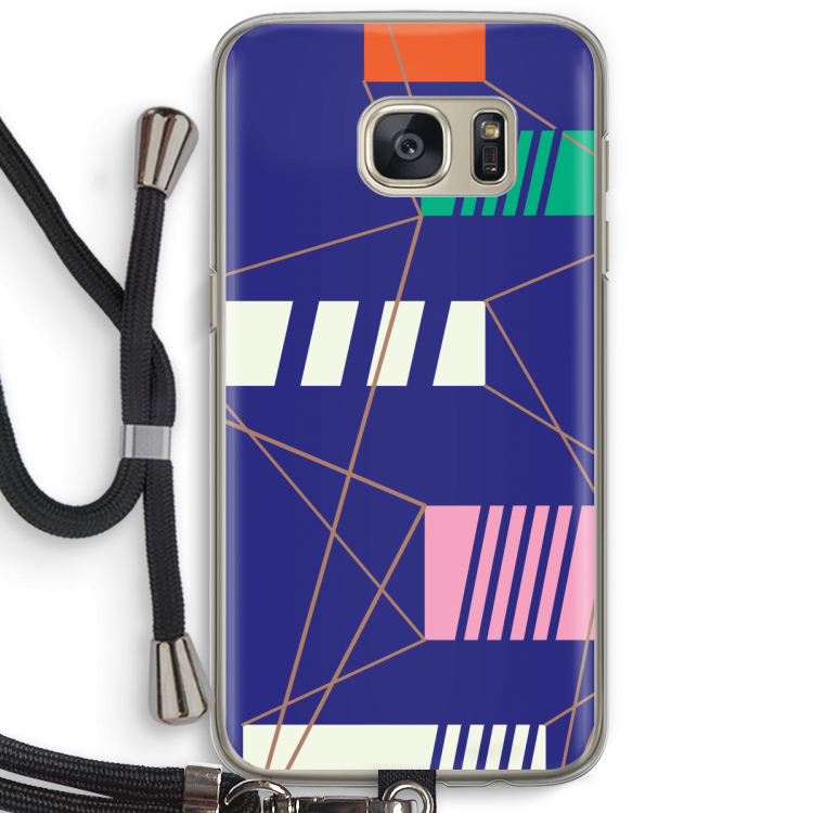 Gestalte 5: Samsung Galaxy S7 Transparant Hoesje met koord
