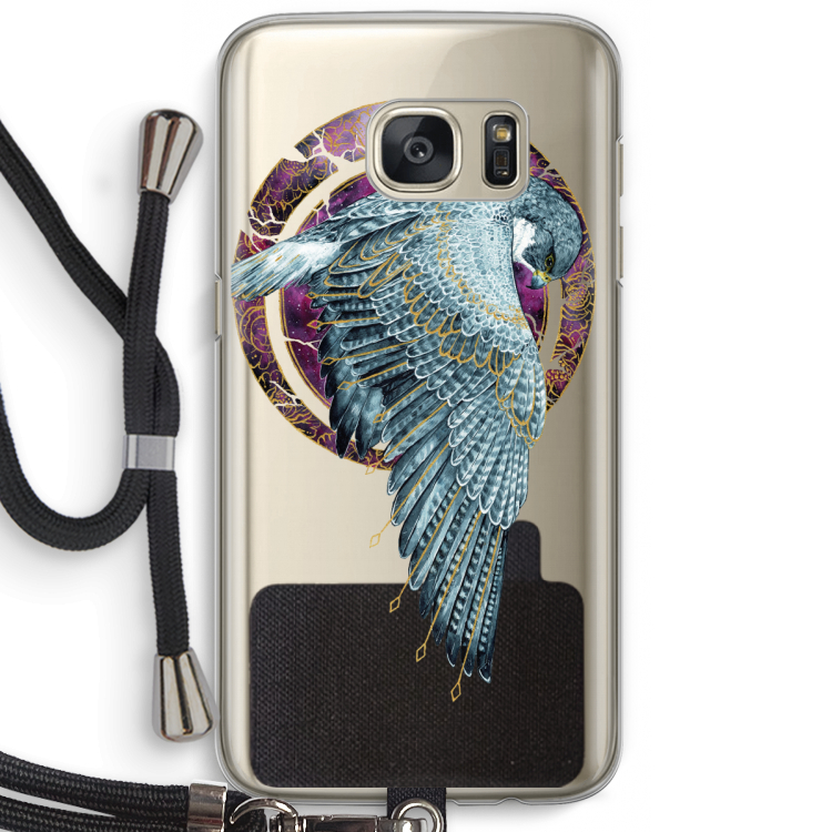 Golden Falcon: Samsung Galaxy S7 Transparant Hoesje met koord