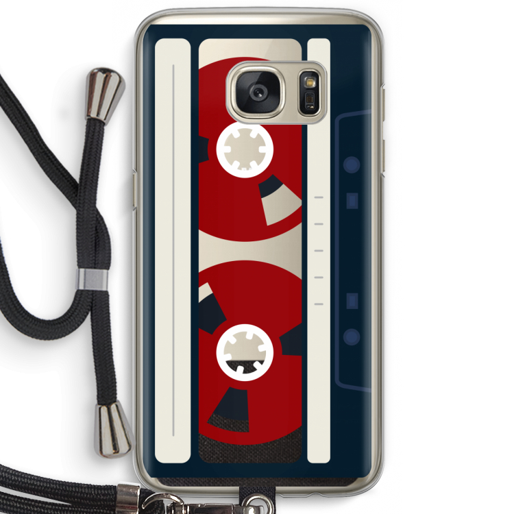 Here's your tape: Samsung Galaxy S7 Transparant Hoesje met koord