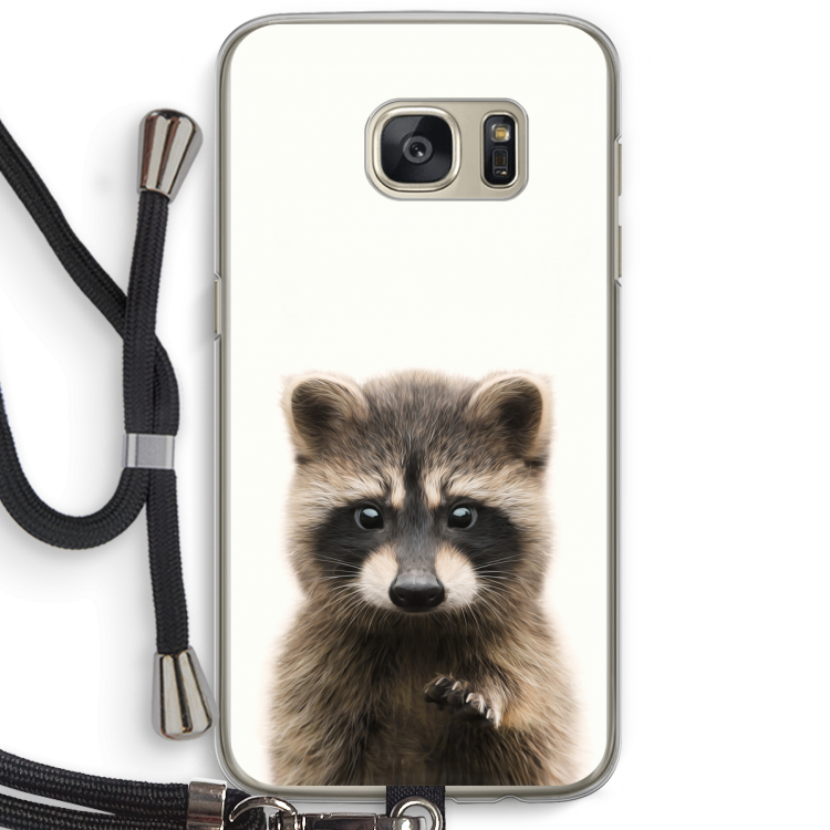 Rocco: Samsung Galaxy S7 Transparant Hoesje met koord