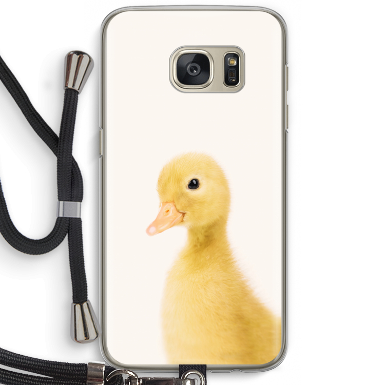 Duke: Samsung Galaxy S7 Transparant Hoesje met koord