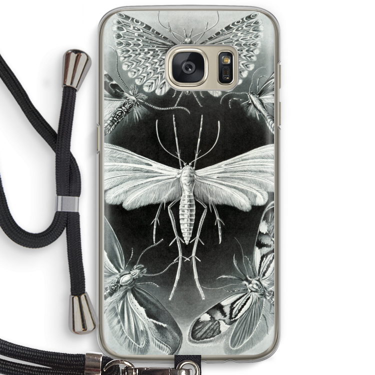 Haeckel Tineida: Samsung Galaxy S7 Transparant Hoesje met koord