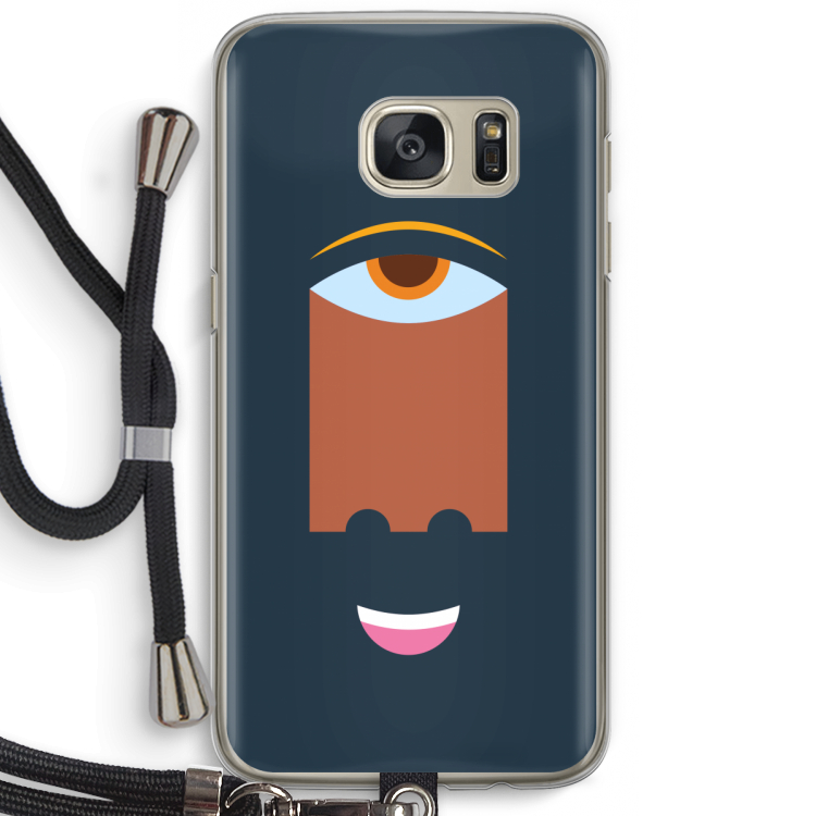 Mono M: Samsung Galaxy S7 Transparant Hoesje met koord