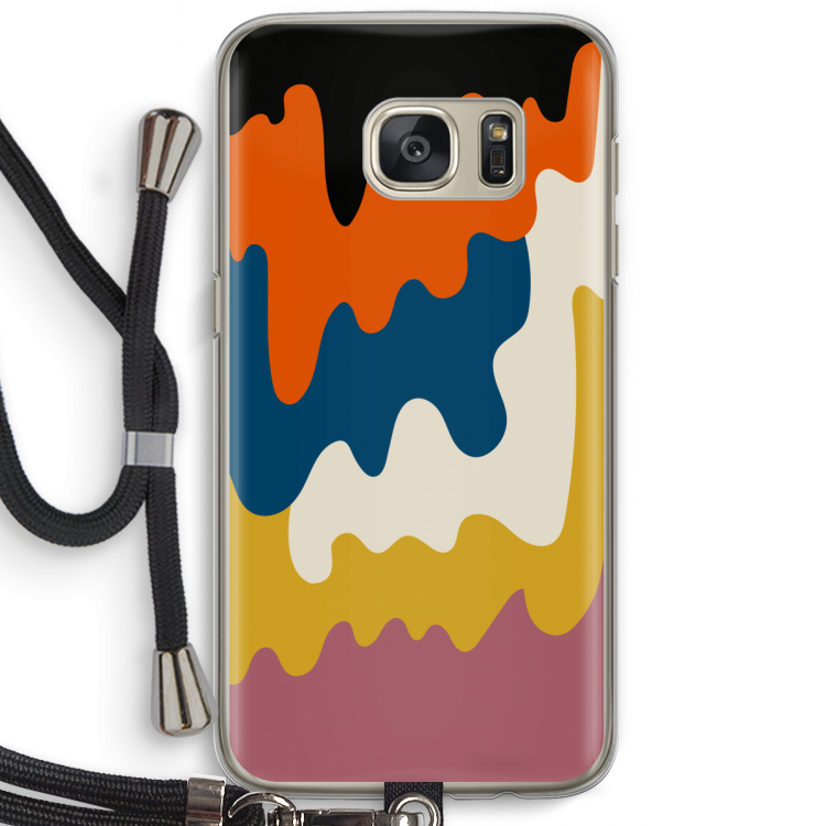 Baar A: Samsung Galaxy S7 Transparant Hoesje met koord