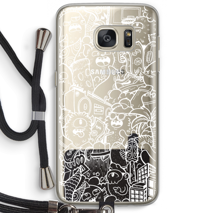 Vexx City #2: Samsung Galaxy S7 Transparant Hoesje met koord