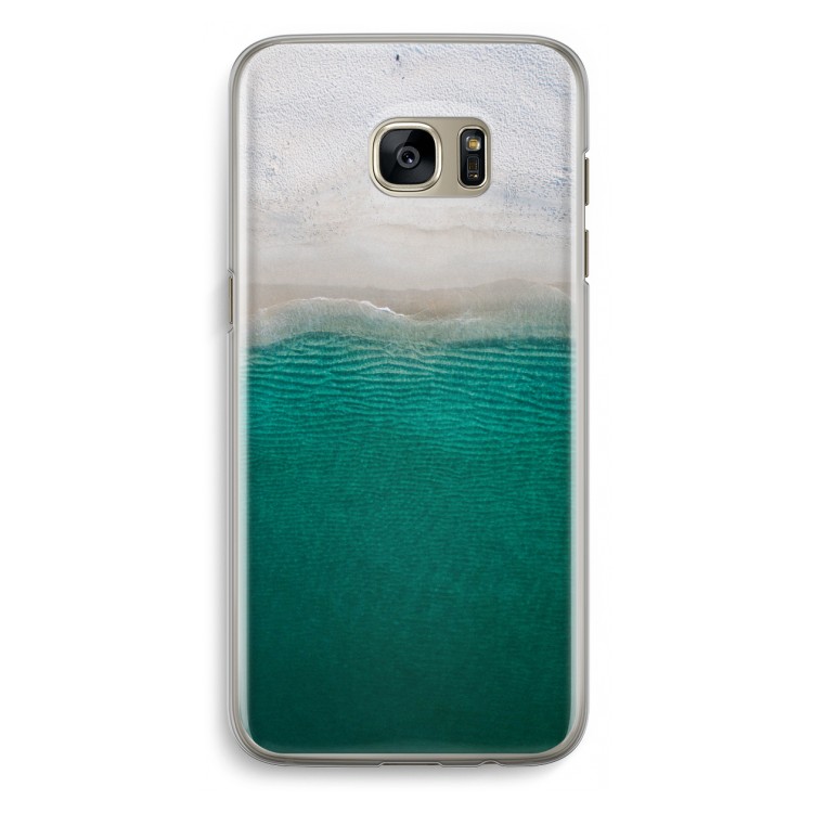 Stranded: Samsung Galaxy S7 Edge Transparant Hoesje